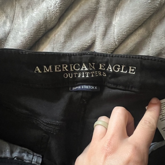 American eagle black skinny jeans - Picture 5 of 6
